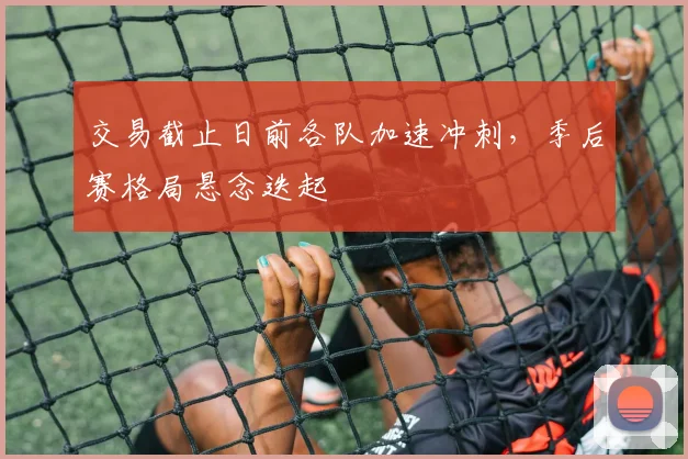 交易截止日前各队加速冲刺,季后赛格局悬念迭起